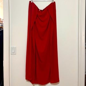 NWT M slit maxi skirt plus size